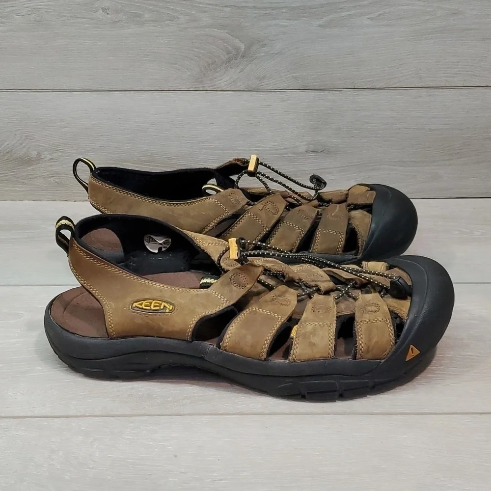 Keen Mens Newport Outdoor Hiking Sandals Leather Shoes sz 14